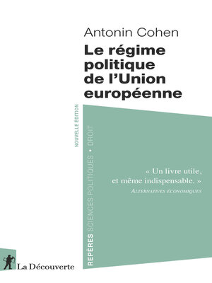 cover image of Le régime politique de l'Union européenne
